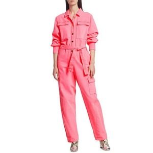 Essential antwerp pink denim jumpsuit